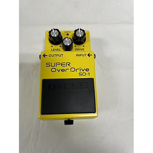 BOSS Used BOSS SD1 Super Overdrive Effect Pedal