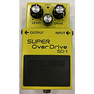 BOSS Used BOSS SD1 Super Overdrive Effect Pedal