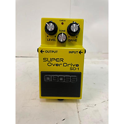 BOSS Used BOSS SD1 Super Overdrive Effect Pedal