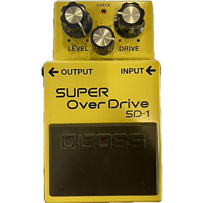 BOSS Used BOSS SD1 Super Overdrive Effect Pedal