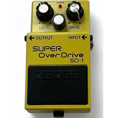 BOSS Used BOSS SD1 Super Overdrive Effect Pedal