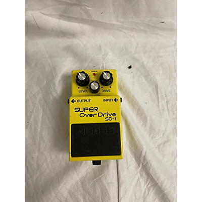 BOSS Used BOSS SD1 Super Overdrive Effect Pedal