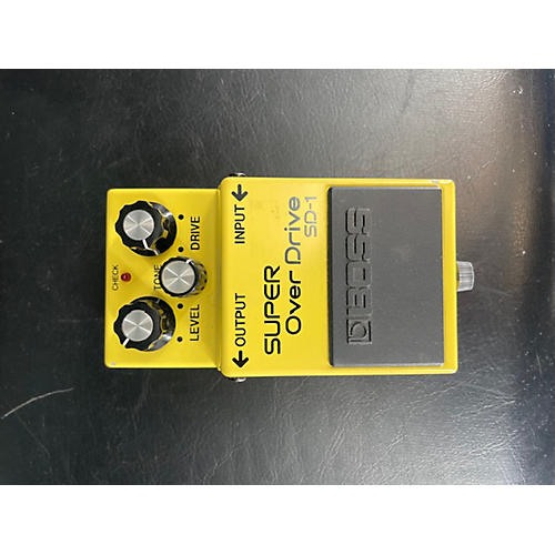 BOSS Used BOSS SD1 Super Overdrive Effect Pedal