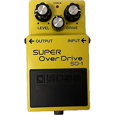 BOSS Used BOSS SD1 Super Overdrive Effect Pedal