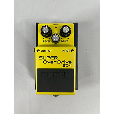 BOSS Used BOSS SD1 Super Overdrive Effect Pedal