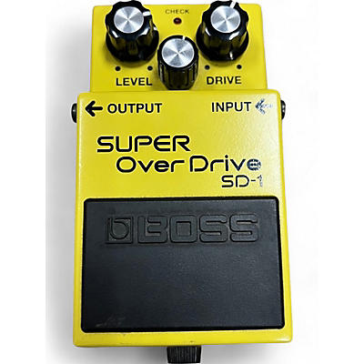 BOSS Used BOSS SD1 Super Overdrive Effect Pedal