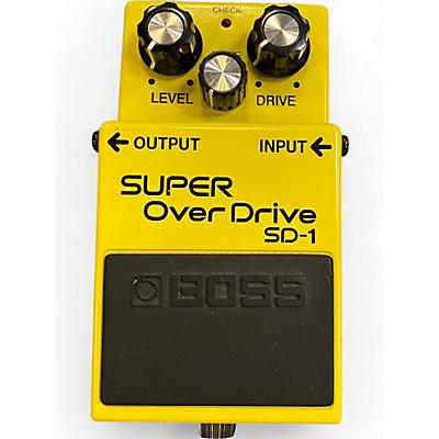 BOSS Used BOSS SD1 Super Overdrive Effect Pedal