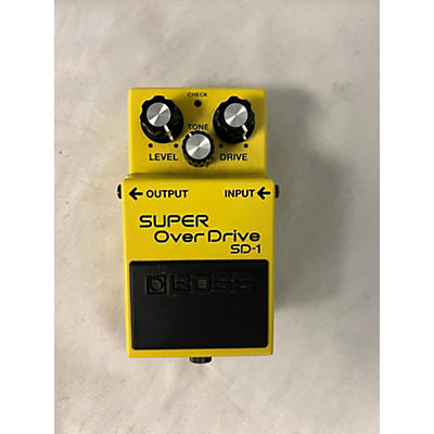 BOSS Used BOSS SD1 Super Overdrive Effect Pedal