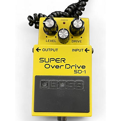 BOSS Used BOSS SD1 Super Overdrive Effect Pedal