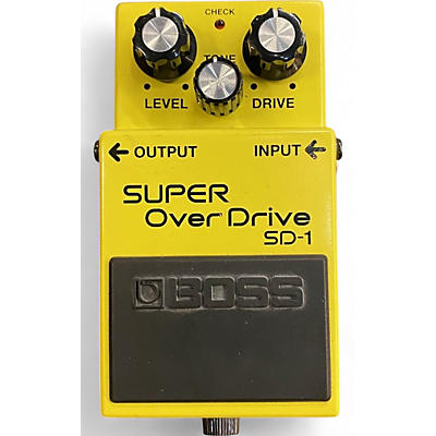 BOSS Used BOSS SD1 Super Overdrive Effect Pedal