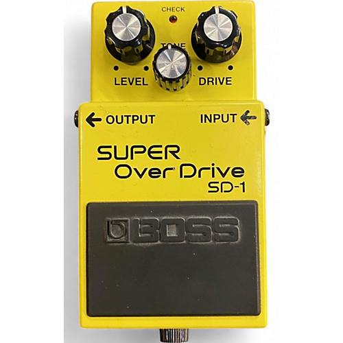 BOSS Used BOSS SD1 Super Overdrive Effect Pedal