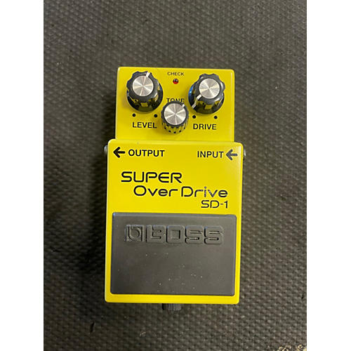 BOSS Used BOSS SD1 Super Overdrive Effect Pedal