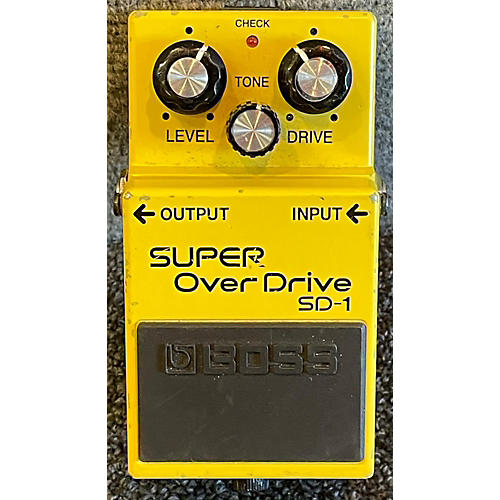 BOSS Used BOSS SD1 Super Overdrive Effect Pedal