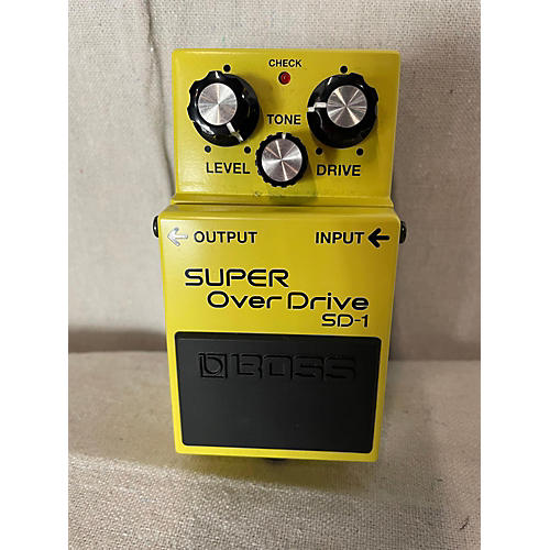 BOSS Used BOSS SD1 Super Overdrive Effect Pedal