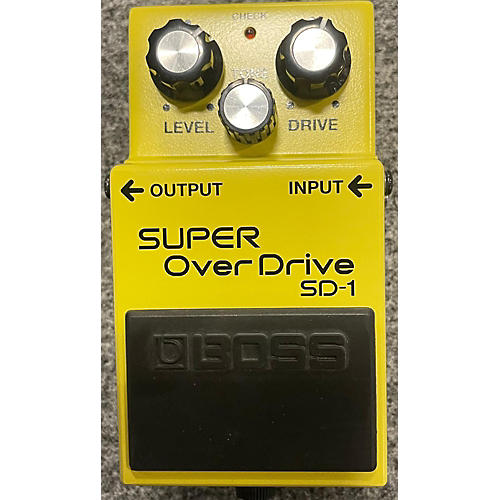 BOSS Used BOSS SD1 Super Overdrive Effect Pedal