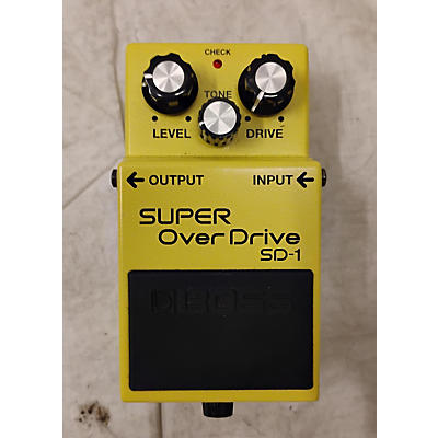 BOSS Used BOSS SD1 Super Overdrive Effect Pedal