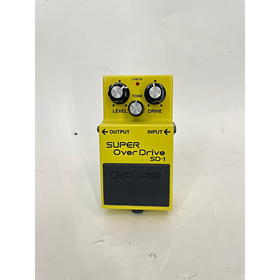 BOSS Used BOSS SD1 Super Overdrive Effect Pedal