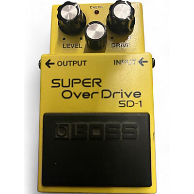 BOSS Used BOSS SD1 Super Overdrive Effect Pedal