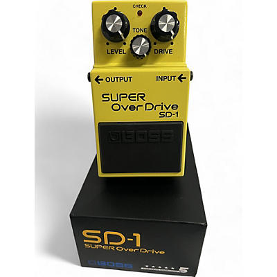 BOSS Used BOSS SD1 Super Overdrive Effect Pedal