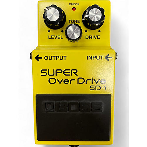 BOSS Used BOSS SD1 Super Overdrive Effect Pedal