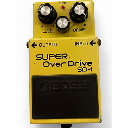 BOSS Used BOSS SD1 Super Overdrive Effect Pedal