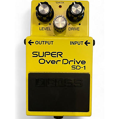 BOSS Used BOSS SD1 Super Overdrive Effect Pedal