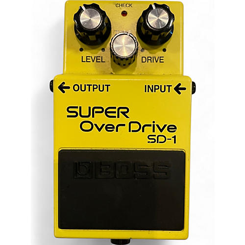 BOSS Used BOSS SD1 Super Overdrive Effect Pedal