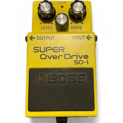 BOSS Used BOSS SD1 Super Overdrive Effect Pedal