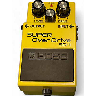 BOSS Used BOSS SD1 Super Overdrive Effect Pedal