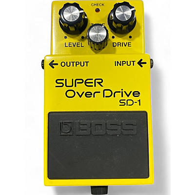 BOSS Used BOSS SD1 Super Overdrive Effect Pedal