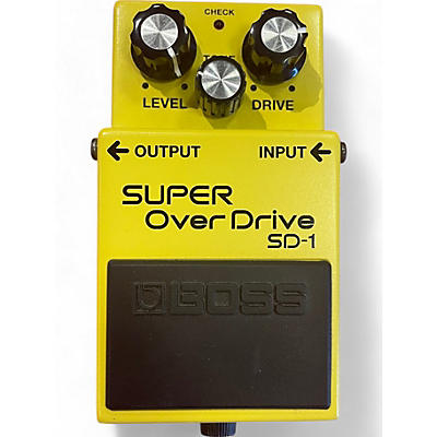 BOSS Used BOSS SD1 Super Overdrive Effect Pedal