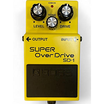 BOSS Used BOSS SD1 Super Overdrive Effect Pedal