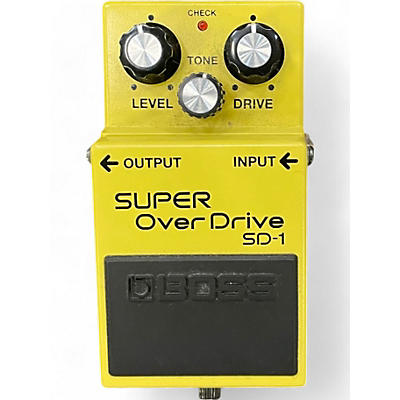 BOSS Used BOSS SD1 Super Overdrive Effect Pedal