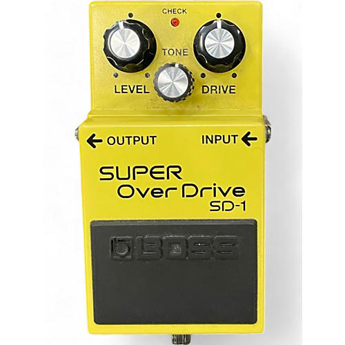 BOSS Used BOSS SD1 Super Overdrive Effect Pedal