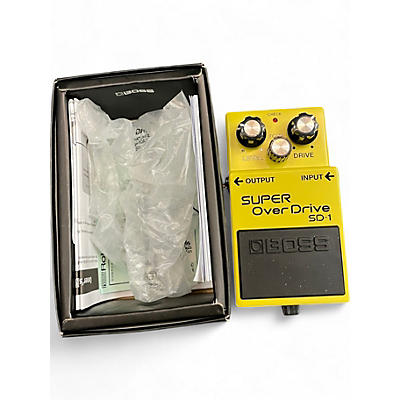 BOSS Used BOSS SD1 Super Overdrive Effect Pedal