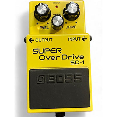 BOSS Used BOSS SD1 Super Overdrive Effect Pedal