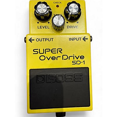 BOSS Used BOSS SD1 Super Overdrive Effect Pedal