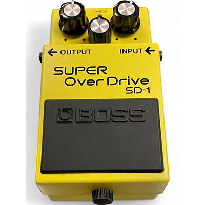 BOSS Used BOSS SD1 Super Overdrive Effect Pedal