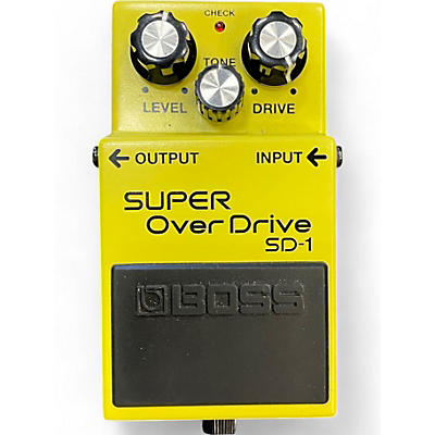 BOSS Used BOSS SD1 Super Overdrive Effect Pedal