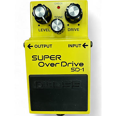 BOSS Used BOSS SD1 Super Overdrive Effect Pedal