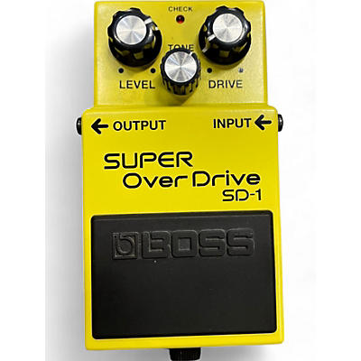 BOSS Used BOSS SD1 Super Overdrive Effect Pedal