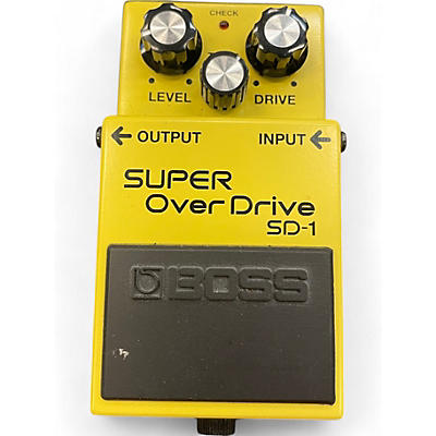 BOSS Used BOSS SD1 Super Overdrive Effect Pedal