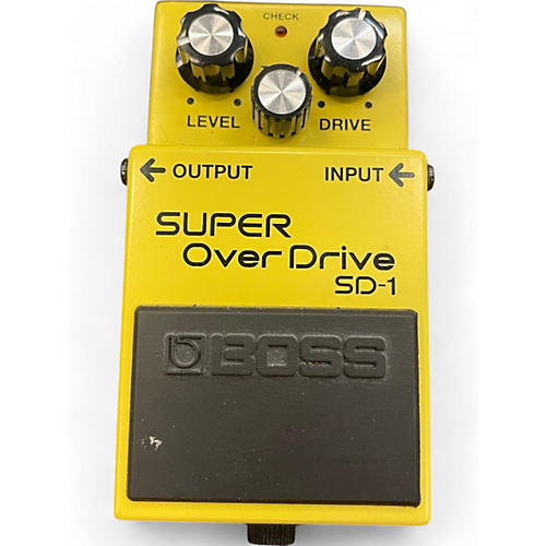 BOSS Used BOSS SD1 Super Overdrive Effect Pedal