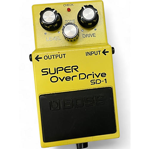 BOSS Used BOSS SD1 Super Overdrive Effect Pedal