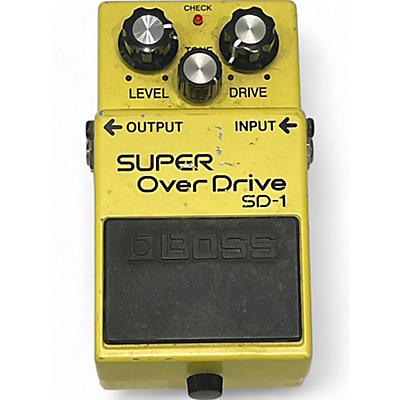 BOSS Used BOSS SD1 Super Overdrive Effect Pedal