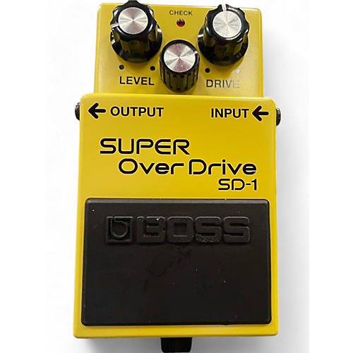 BOSS Used BOSS SD1 Super Overdrive Effect Pedal