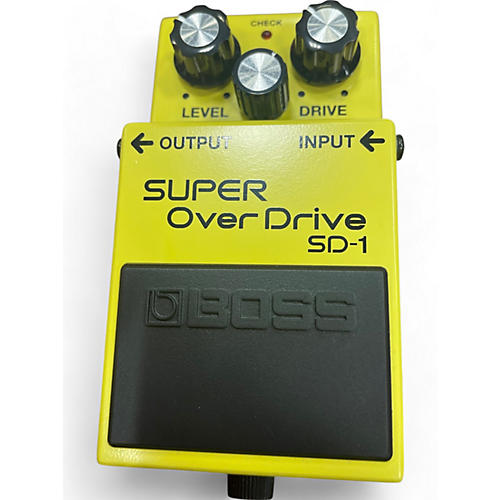 BOSS Used BOSS SD1 Super Overdrive Effect Pedal