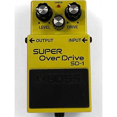 BOSS Used BOSS SD1 Super Overdrive Effect Pedal