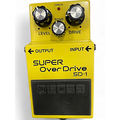 BOSS Used BOSS SD1 Super Overdrive Effect Pedal