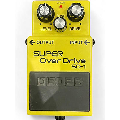 BOSS Used BOSS SD1 Super Overdrive Effect Pedal